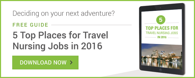 Free Guide: 5 Top Places for Travel Nursing Jobs in 2016