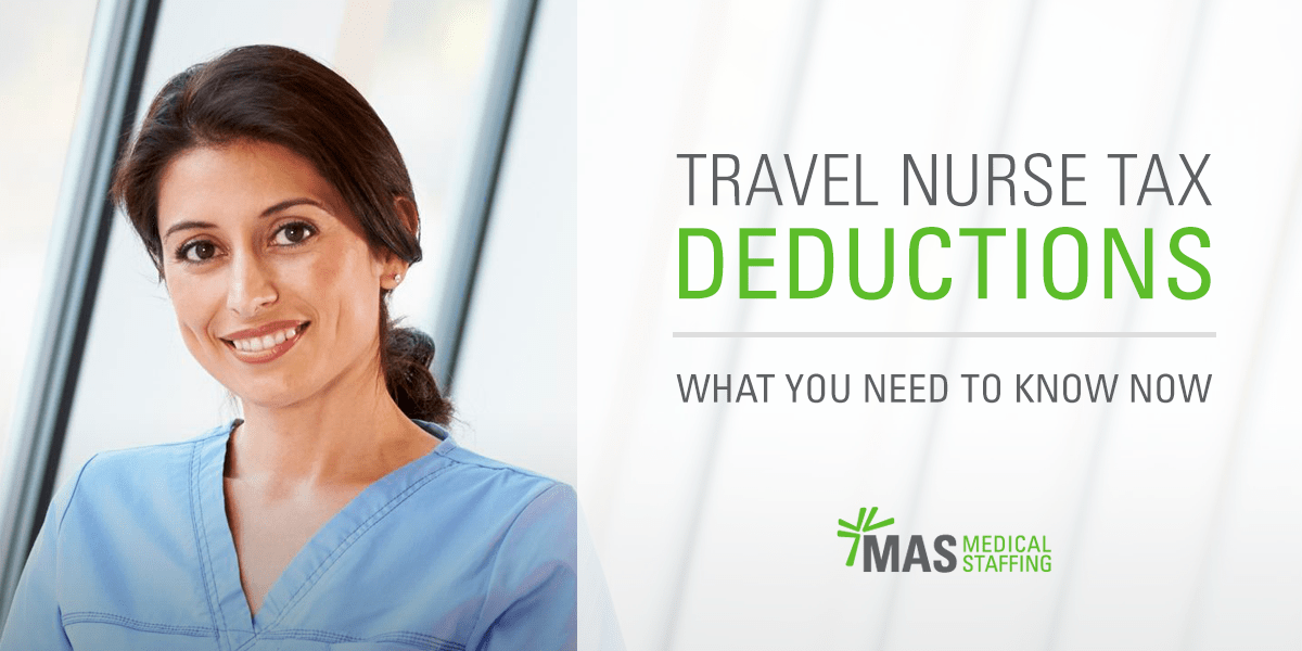 travel nurse tax deductions