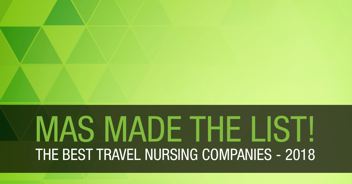 BluePipes Names MAS Medical Staffing as One of the Best Travel Nursing