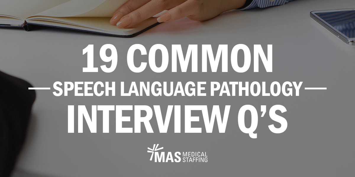 speech language pathologist questions