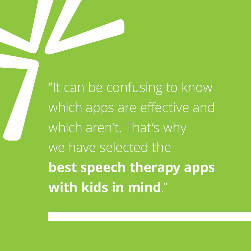 It can be confusing to know which apps are effective and which aren't. That's why we have selected the best speech therapy apps with kids in mind.